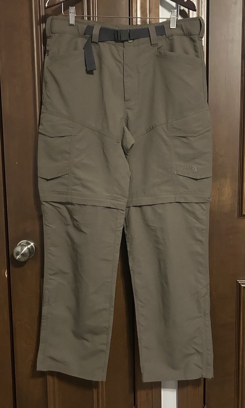 The North Face Paramount Peak II Convertible Cargo Hiking Pants Men's Medium NEW